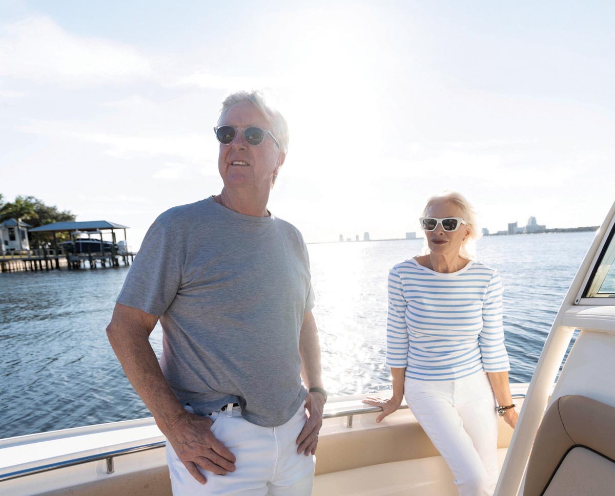 Interior designer Sandra Chancey and architect Walt Chancey are the principals behind Chancey Architecture & Interior Design in Tampa.