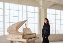 Kelly Wearstler Unveils Piano Collaboration Although Edelweiss has designed a number of bespoke pieces for Kelly Wearstler’s hotel projects, the Timbra piano marks the first time the designer and brand have collaborated on a specific product
