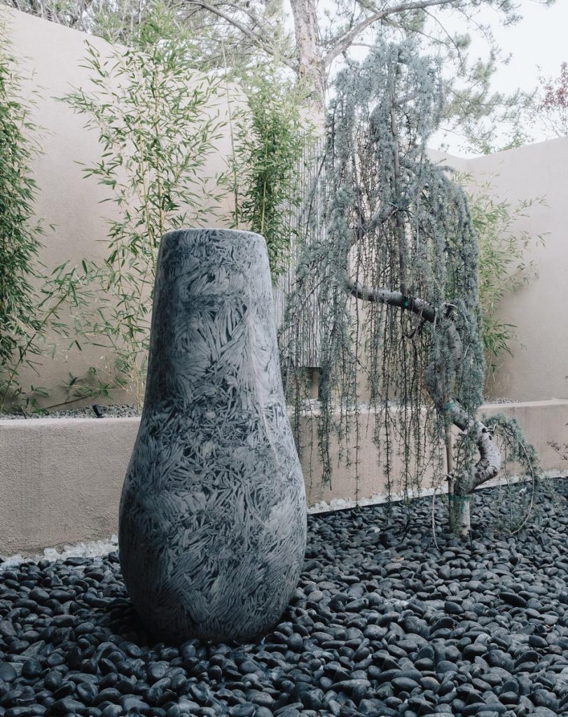 Bamboo marble fountain by Stone Forest