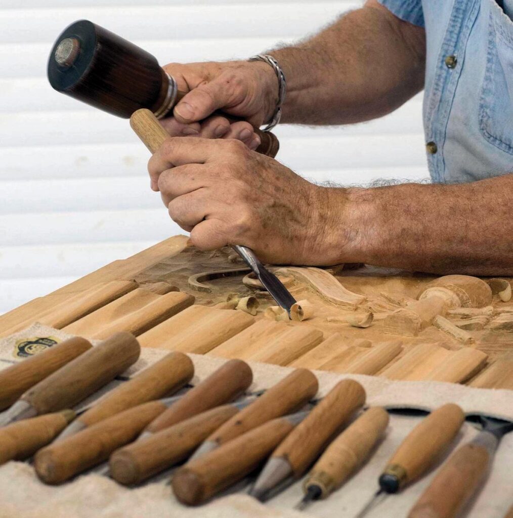 Artisans at work at Method & Concept's North Naples workshops