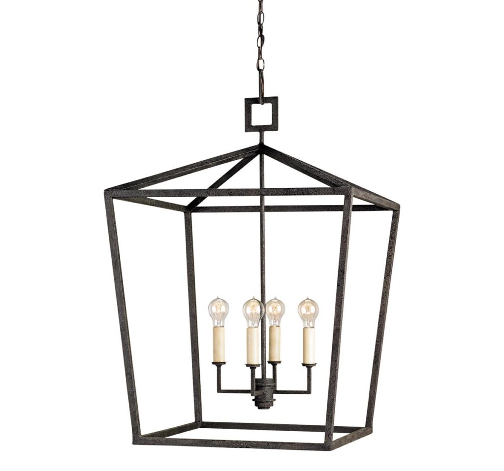 Denison lantern by Currey & Company